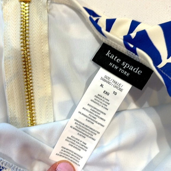 Kate Spade blue berry Rashguard Swimsuit - Picture 4 of 7